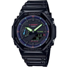 Casio GA-100RC-1ADR Siyah Erkek Kol Saati