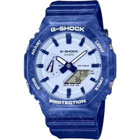 Casio GA-2100BWP-2ADR Mavi Erkek Kol Saati