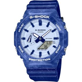 Casio GA-2100BWP-2ADR Mavi Erkek Kol Saati