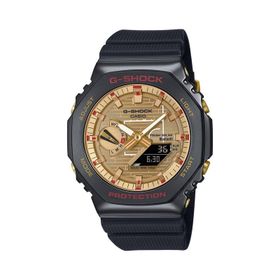 Casio GBM-2100RH-1ADR Siyah Sarı Erkek Kol Saati