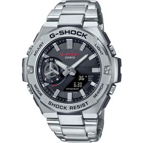 Casio GST-B500D-1ADR Gümüş Gri Erkek Kol Saati