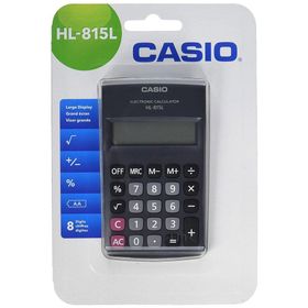 Casio HL 815l PK 8 Hane Pembe Cep Tip Hesap Makinesi