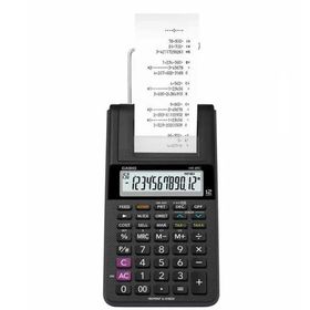Casio HR-8RC-BK-DC Şeritli Hesap Makinesi