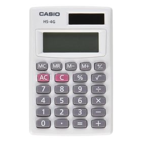 Casio HS-4G El Tipi Hesap Makinesi