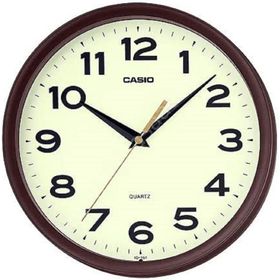 Casio IQ-151-5DF Kahverengi 24 cm Duvar Saati