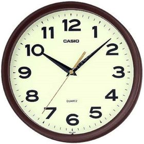 Casio IQ-151-5DF Kahverengi 24 cm Duvar Saati