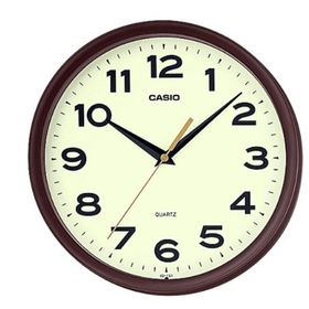 Casio IQ-151-5DF Kahverengi 24 cm Duvar Saati