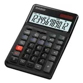 Casio JE-12E-BK Siyah 12 Haneli Masaüstü Hesap Makinesi
