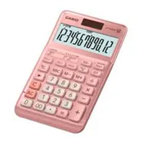 Casio JF-120FM 12 Hane Masaüstü Hesap Makinesi Pembe