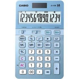 Casio JS-40B-Mavi Hesap Makinesi