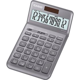 Casio JW-200SC-GY 12 Hane Gri Masa Üstü Hesap Makinesi