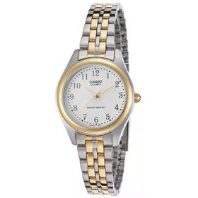 Casio LTP-1129G-7BR Altın Kaplama Rakamlı Kadın Kol Saati