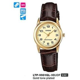 Casio LTP-V001GL-9BUDF Kahve Kadın Kol Saati