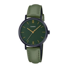 Casio LTP-VT02BL-3AUDF Yeşil Kadın Kol Saati