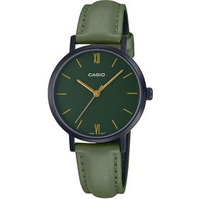 Casio LTP-VT02BL-3AUDF Yeşil Kadın Kol Saati