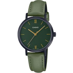 Casio LTP-VT02BL-3AUDF Yeşil Kadın Kol Saati