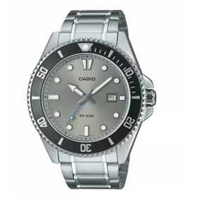 Casio MDV-107D-8AVDF Quartz Çelik Gri 20 Atm 46 mm Erkek Kol Saati