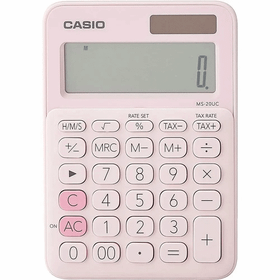 Casio MS-20UC Pembe Hesap Makinesi