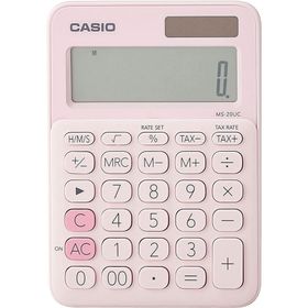 Casio MS-20UC-PK-N-DC Pembe Mini Hesap Makinesi