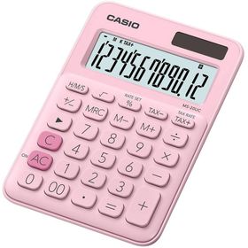 Casio MS-20UC-PK Pembe Masaüstü Temel Hesap Makinesi