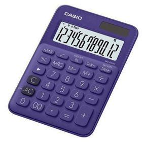 Casio MS-20UC-PL Mor Masaüstü Temel Hesap Makinesi