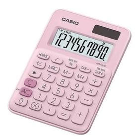 Casio MS-7UC-PK Renkli Masa Tipi 10 Haneli Hesap Makinesi
