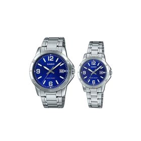 Casio MTP-LTP-V004D-2BUDF Çift Kol Saati