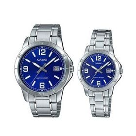 Casio MTP-LTP-V004D-2BUDF Çift Kol Saati