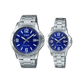 Casio MTP-LTP-V004D-2BUDF Çift Kol Saati