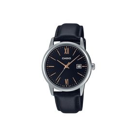 Casio MTP-V002L-1B3UDF Siyah Deri Kordon Erkek Kol Saati