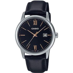 Casio MTP-V002L-1B3UDF Siyah Deri Kordon Erkek Kol Saati