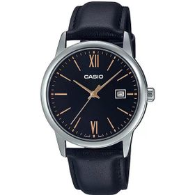 Casio MTP-V002L-1B3UDF Siyah Deri Kordon Erkek Kol Saati