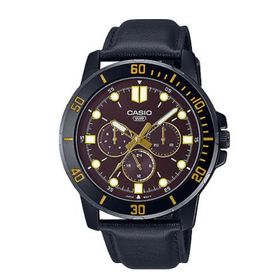 Casio MTP VD300BL-5EUDF Siyah Kahverengi Erkek Kol Saati
