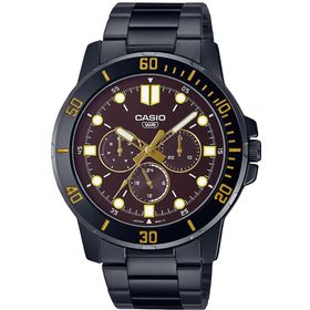 Casio MTP VD300BL-5EUDF Siyah Kahverengi Erkek Kol Saati