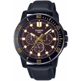 Casio MTP VD300BL-5EUDF Siyah Kahverengi Erkek Kol Saati