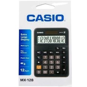 Casio MX-12 12 Haneli Masaüstü Hesap Makinesi