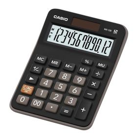 Casio MX-12 B Siyah 12 Hane Renk Hesap Makinası
