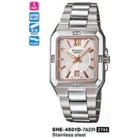 Casio SHE-4501D-7ADR Kadın Kol Saati