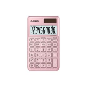Casio SL-1000SC-PK-N-DP Pembe Desktop Hesap Makinesi
