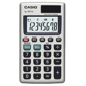 Casio Sl-797tv 8 Haneli Hesap Makinesi