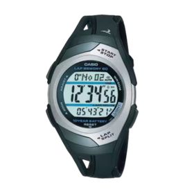 Casio STR-300C-1VDF Quartz Silikon Siyah 35 mm Spor Kadın Kol Saati