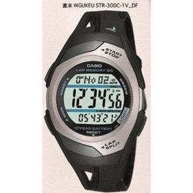 Casio STR-300C-1VDF Quartz Silikon Siyah 35 mm Spor Kadın Kol Saati