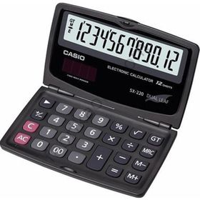 Casio SX-220 Siyah Cep Tipi Hesap Makinesi