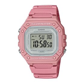 Casio W-218HC-4AVDF Kadın Kol Saati Pembe Dijital