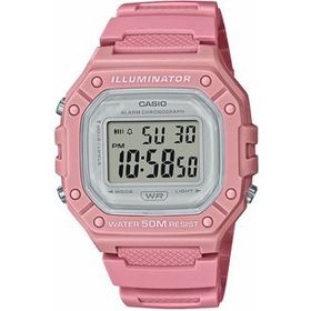 Casio W-218HC-4AVDF Kadın Kol Saati Pembe Dijital