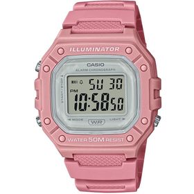 Casio W-218HC-4AVDF Kadın Kol Saati Pembe Dijital