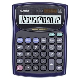 Casio WD-220MS-BU Mavi Hesap Makinesi