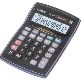 Casio WM-220MS-BU Mavi Hesap Makinesi