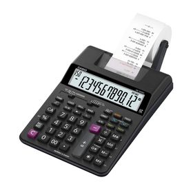 CasıoHR-100RC-BK-DC Şeritli 12 Hane Hesap Makinesi