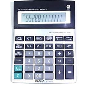 Caslo CT-8875 12 Haneli Hesap Makinesi